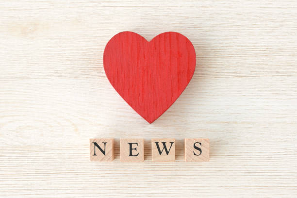 istock NEWS logos with heart object 1077125232