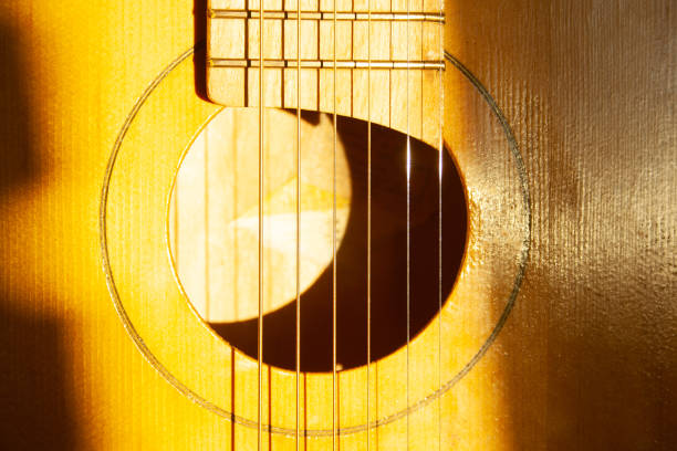 istock Detail of a guitar 1077125826