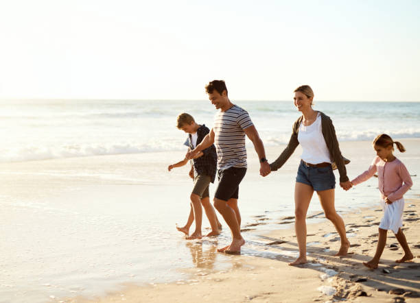 istock Sandy toes and happy hearts 1077136524