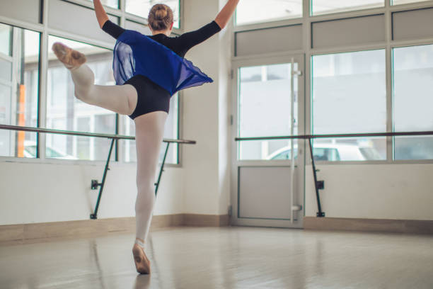 istock Woman ballet dancer dancing 1077171516