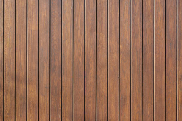 Wooden Texture and Background Brown Wooden Texture and Background wood paneling retro stock pictures, royalty-free photos & images