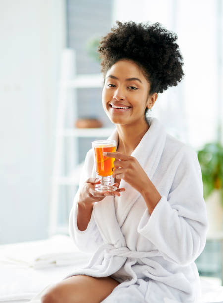istock Herbal tea is like happiness in a glass 1077178592
