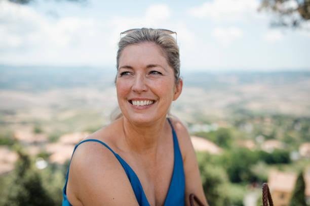 Mature Woman in Italy