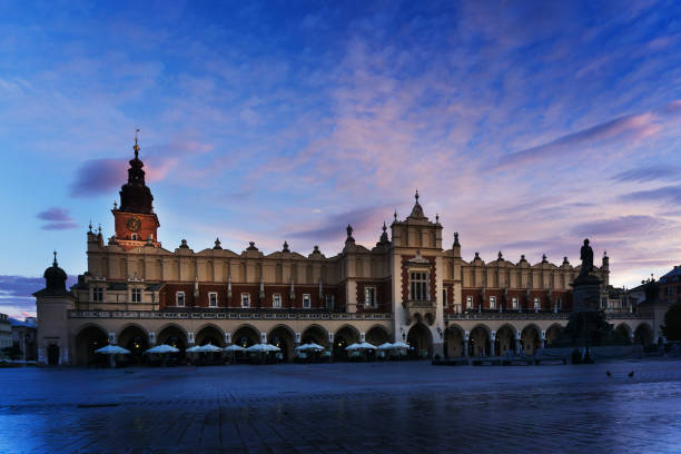 istock The Cloth Hall in Krakow, Poland 1077203816