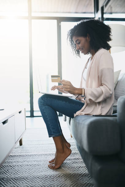istock Online shopping is way better than going out 1077209254