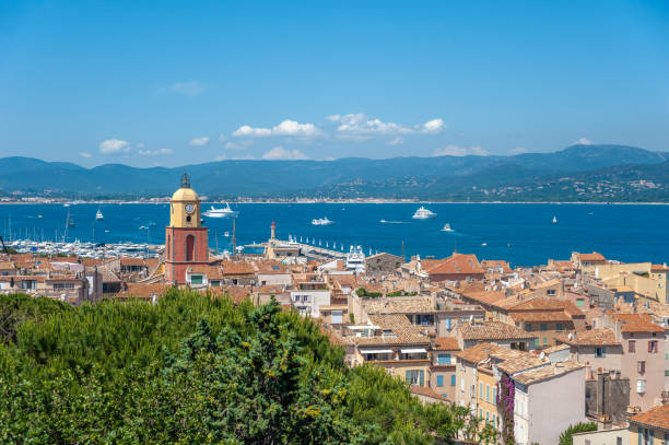 istock Townscape of  Saint-Tropez 1077219186