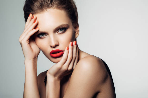 Beautiful woman with make-up