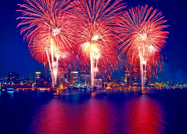 istock Detroit, Mi Freedom Fest Fireworks 1077254576