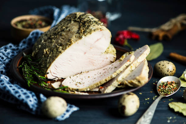 istock homemade baked turkey meat with spices 1077263728