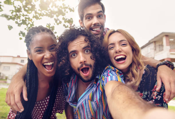 istock Young latino people having a day together in Cuba 1077265184