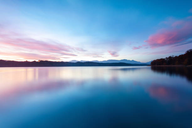 istock morning at The Simssee in Bavaria 1077274522