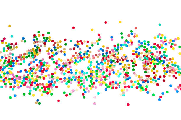istock Confetti party decoration Holidays background 1077275226