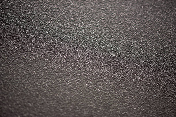 istock Textured surface of painted metal with powder coating. Fine texture metal surface 1077282508