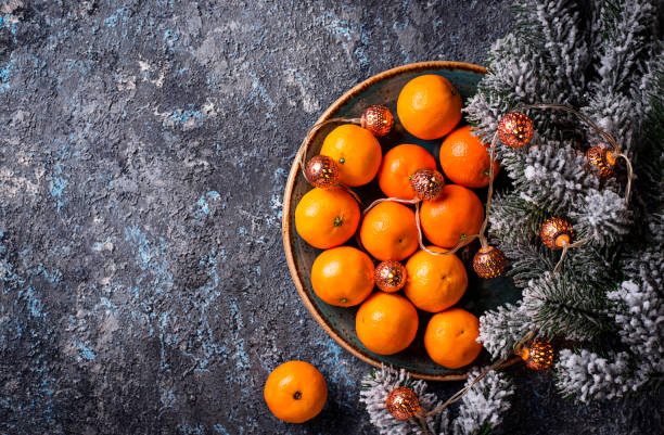 istock Fresh ripe tangerines in bowl 1077286128