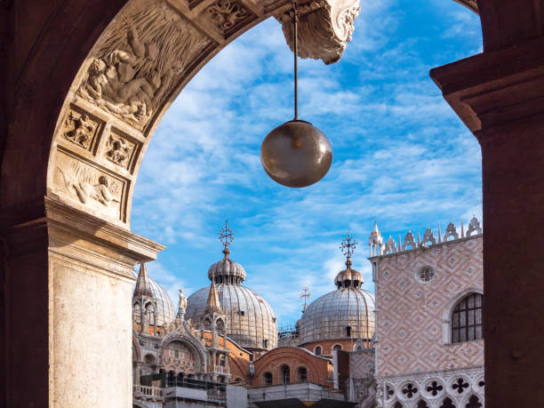 istock San Marco Cathedral or Basilica Domes. Venice, Italy 1077286346