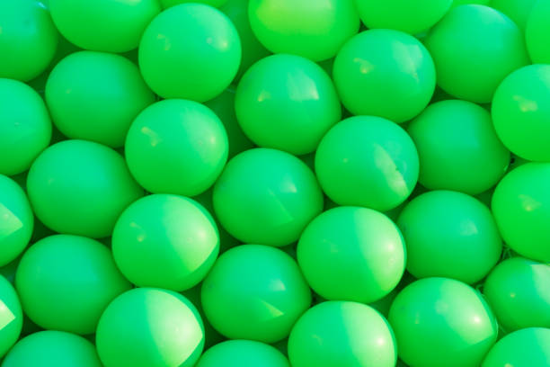 istock festive decoration of balloons, background 1077289540