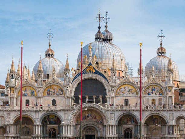 istock San Marco Cathedral or Basilica Domes. Venice, Italy 1077289938