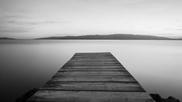 istock Long Exposure Sea and Rock Mood 1077307646