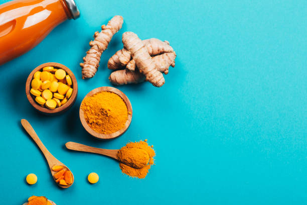 istock Mess of turmeric plant in different conditions. 1077312142