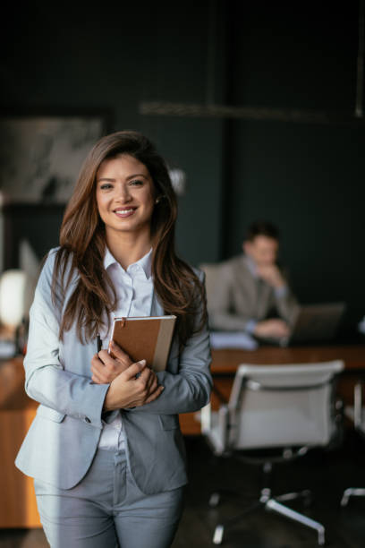 istock Businesswoman at the office 1077315522