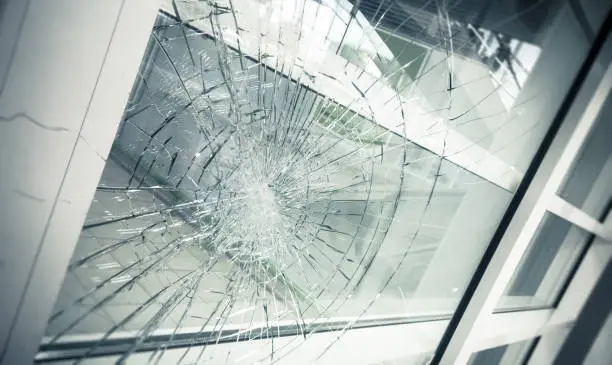 Photo of broken glass
