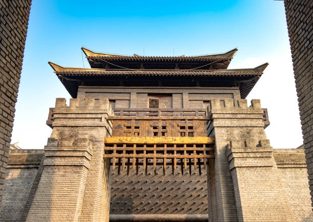 istock inside the battle field. The old chinese war fortress. 1077332980