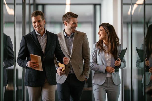 istock Business team in company 1077355562