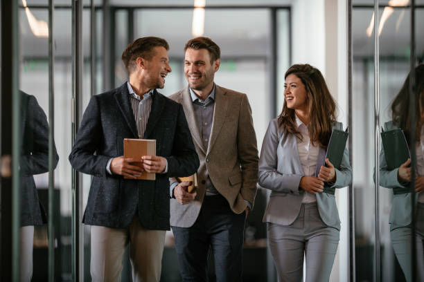 istock Business team in company 1077355800