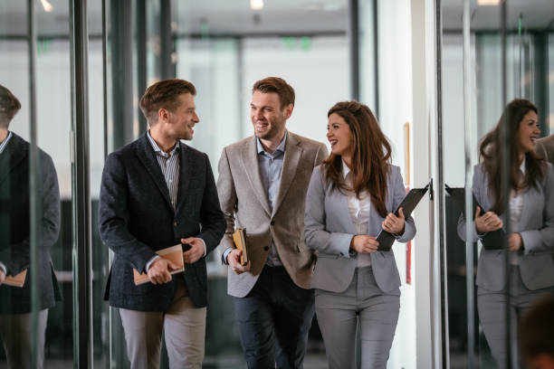istock Business team in company 1077358090