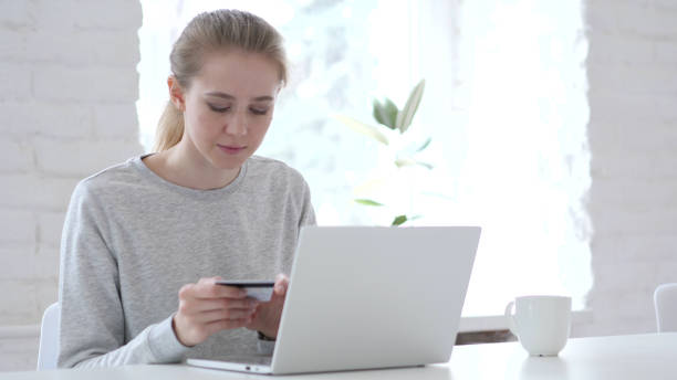 istock Online Shopping , Paying Online via Laptop 1077362468