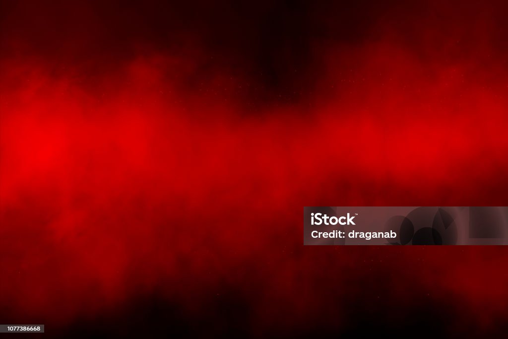Red smoke background Red smoke over black background Red Stock Photo