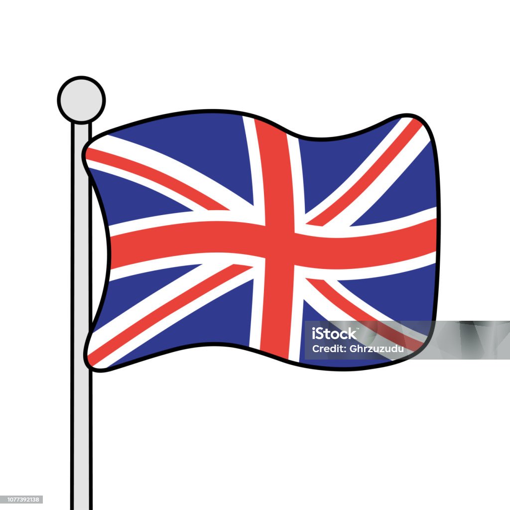 영국 국기 영국 국기에 대한 스톡 벡터 아트 및 기타 이미지 - 영국 국기, 만화, 클립아트 - Istock