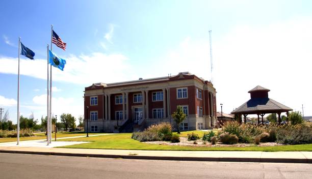 カイオワ郡庁舎 - kiowa ストックフォトと画像