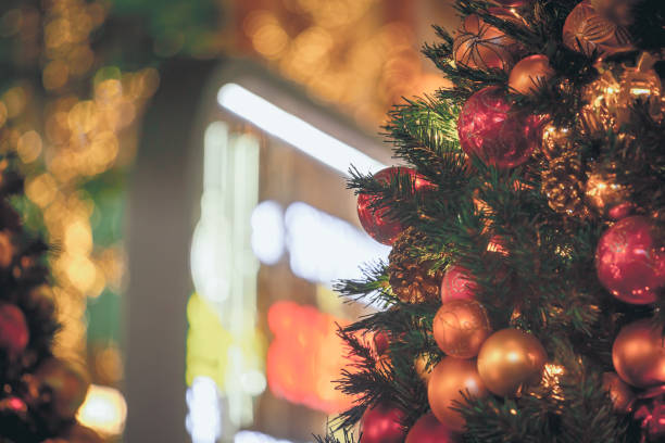 istock Christmas background; Christmas decorations 1077403600