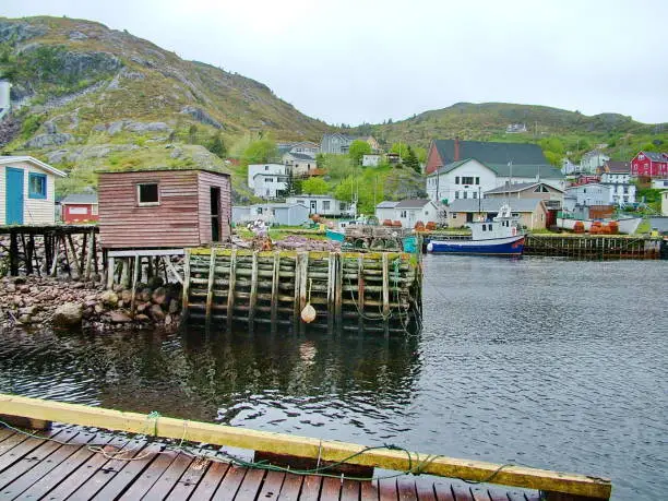 Photo of Outport Village in Newfoundland