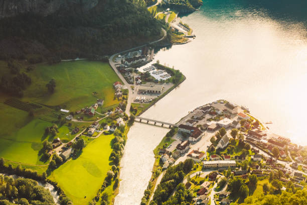 istock High Angle View Of Building By Sea 1077422600