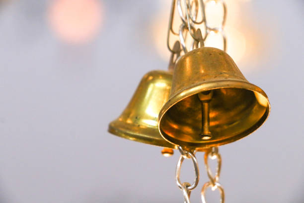 istock Bells small on night at the market 1077446320