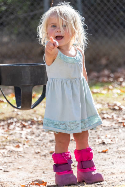 istock Caucasian child looking at the camera 1077452782