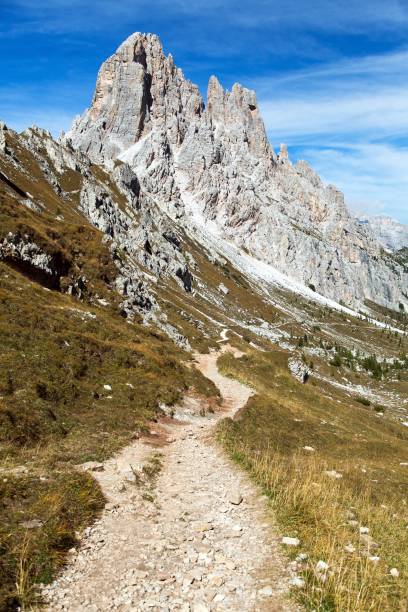 istock Cima Ambrizzola Croda from Lago Alps Dolomites mountains 1077452910