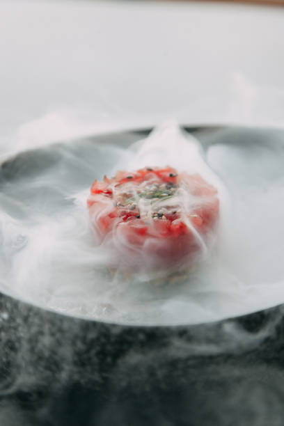 istock cooking Tartar of beef 1077455564