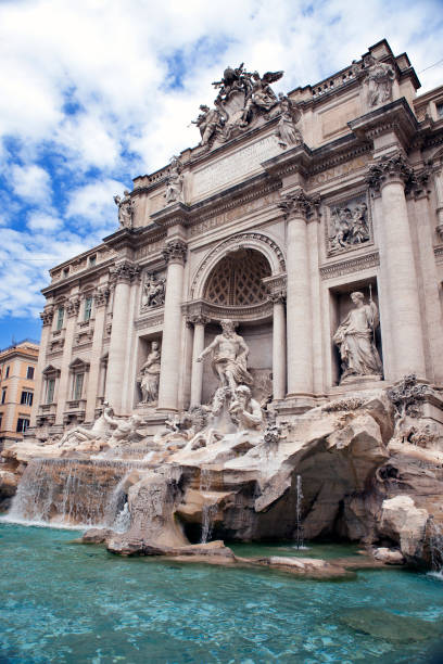 istock Trevi Fountain in Rome - Italy. (Fontana di Trevi) 1077469054