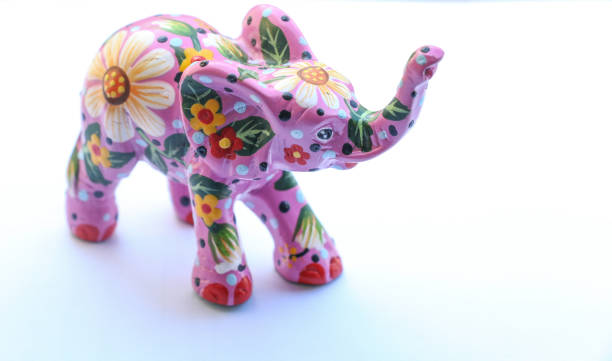 istock Painting Elephant souvenir at Chiang Mai 1077477740