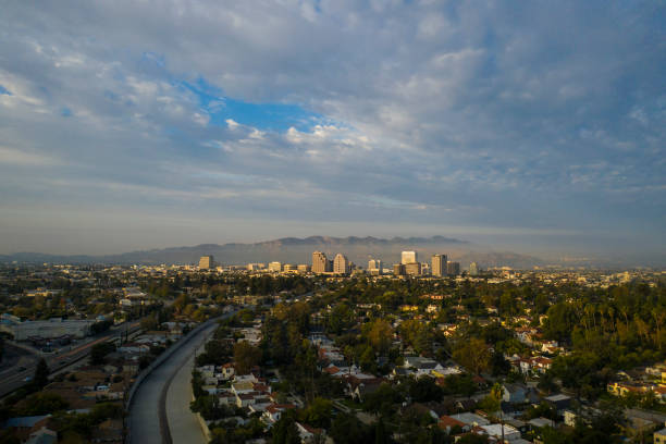 istock Aerial View of Downtown Glendale 1077486504