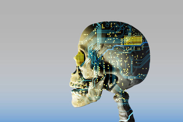 istock With the development of quantum computer, CT and MR of medical equipment evolve explosively, and big data can be processed quickly. Scan brain waves and instantaneously access peripheral devices. 1077491724