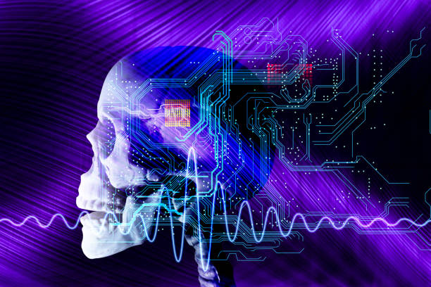 istock With the development of quantum computer, CT and MR of medical equipment evolve explosively, and big data can be processed quickly. Scan brain waves and instantaneously access peripheral devices. 1077491838