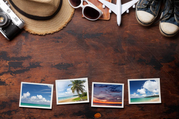 istock Travel vacation background concept 1077498836