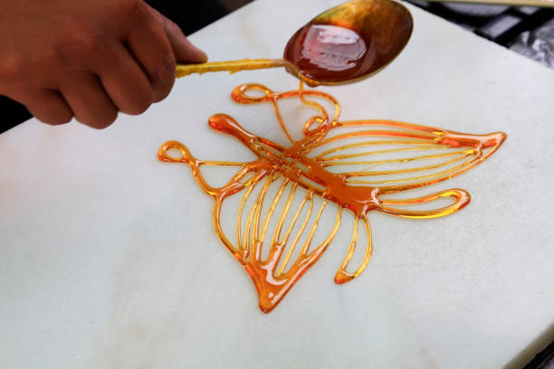 chinese tradition syrup butterfly craft