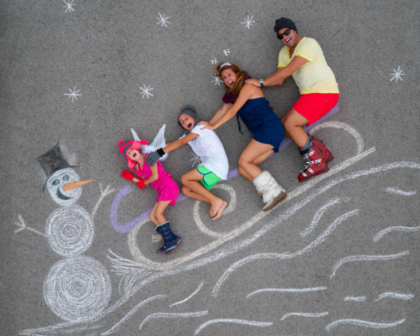 istock funny joke summer christmas family 1077509508