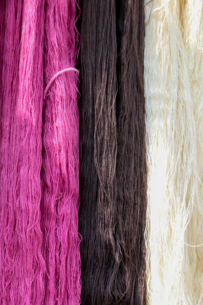 istock Cotton yarn at Thailand 1077517988