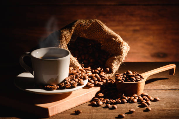 istock A shot of espresso with roasted coffee bean 1077520918